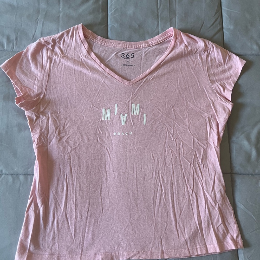 Cotton light pink shirt